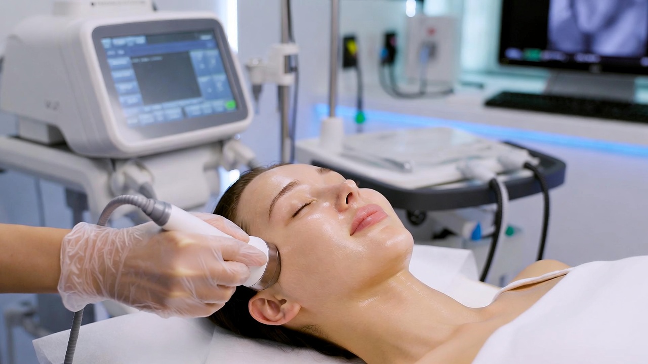 Ultherapy lifting session at a Seoul clinic