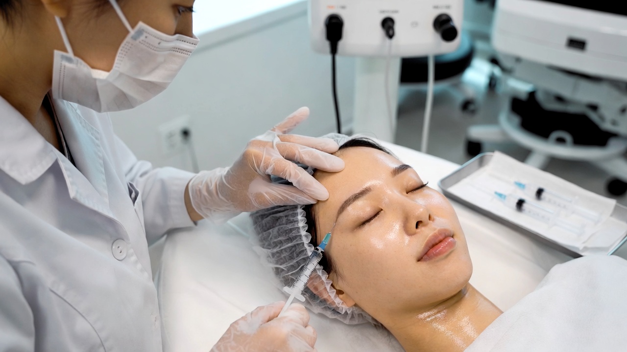 Botox injection procedure