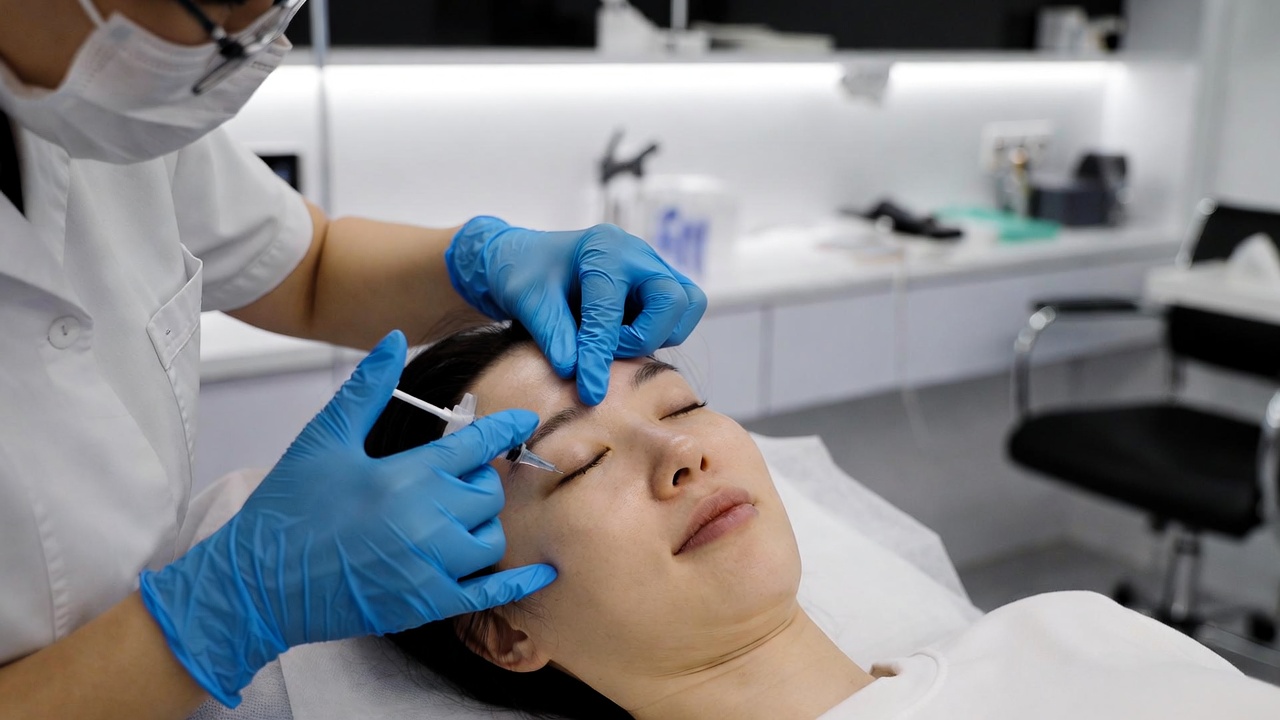Botox injection procedure
